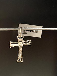 PINGENTE CRUZ COM JESUS