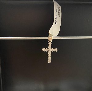 PINGENTE CRUZ CRAVEJADA