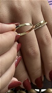 Alianças Tradicional Ouro 18k 2 mm