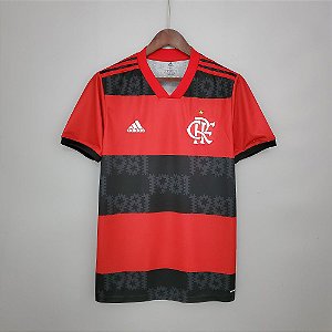 Camisa Flamengo 2021 (Uniforme 1) - Modelo Torcedor (sem patrocínios)
