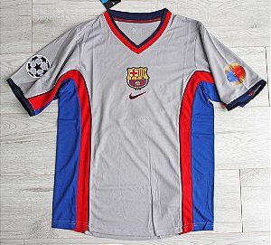 Camisa Barcelona 1999-2000 (Away-Uniforme 2) 