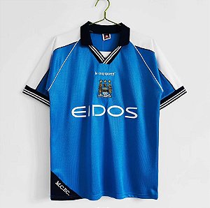 Camisa Manchester City 1999-2001 (Home-Uniforme 1)
