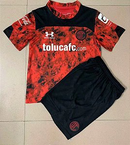Conjunto Infantil (Camisa + Shorts) Toluca 2021-22 (Home-Uniforme 1)
