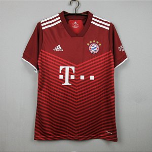 Camisa Bayern Munich 2021-22 (Home-Uniforme 1)