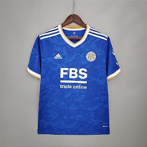 Camisa Leicester City 2021-22 (Home - Uniforme 1)