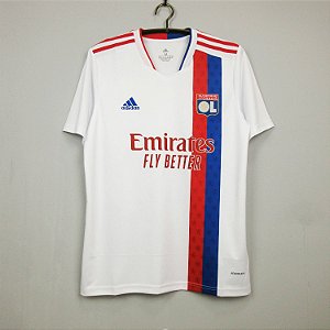 Camisa Lyon 2021-22 (Home- Uniforme 1)