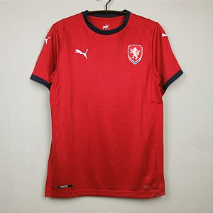 Camisa República Tcheca 2020-21 (Home - Uniforme 1) 