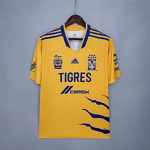 Camisa Tigres UANL 2021-22 (Home - Uniforme  1)