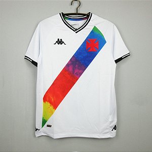 Camisa Vasco da Gama 2021 (LGBT - Branca)