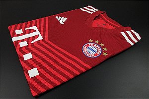 Camisa Bayern Munich 2021-22 (Home - Uniforme 1) - Modelo Jogador