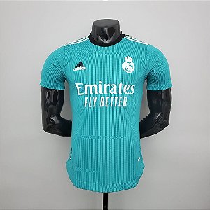 Camisa Real Madrid 2021-22 (Third-Uniforme 3) - Modelo Jogador