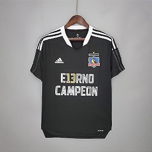 Camisa Colo-Colo 2021 (E13RNO CAMPEON - 13a Conquista Copa do Chile)