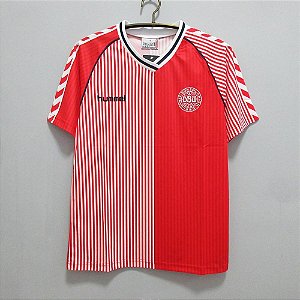 Camisa Dinamarca 1986 (Home-Uniforme 1)