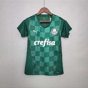 Camisa Palmeiras 2021 (Home-Uniforme 1) - Feminina