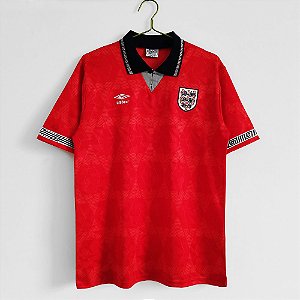 Camisa Inglaterra 1990 (Away-Uniforme 2)- Copa do Mundo