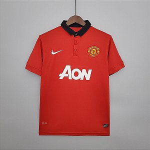 Camisa Manchester United 2013-2014 (Home-Uniforme 1)