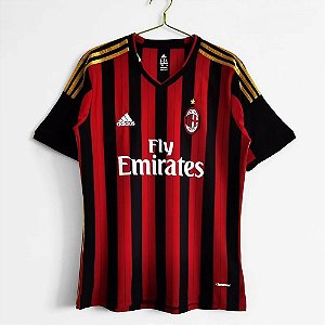 Camisa Milan 2013-2014 (Home-Uniforme 1)