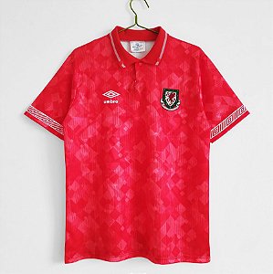 Camisa País de Gales 1990-1992 (Home-Uniforme 1)