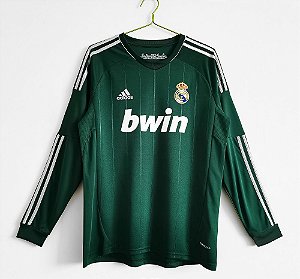 Camisa Real Madrid 2012-2013 (Third-Uniforme 3)  - Manga Longa