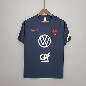 Camisa França (treino - azul) 2022