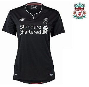 Camisa Liverpool 2016-17 (Away-Uniforme 2) - Feminina