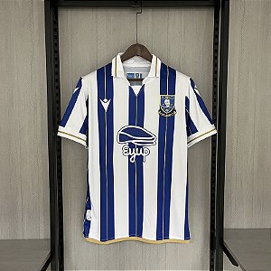 Camisa titular do Sheffield Wednesday 2023-2024 é lançada pela Macron