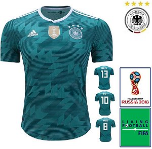 Camisa Alemanha 2018-19 (Away-Uniforme 2) - Climachill "jogador" - COPA DO MUNDO
