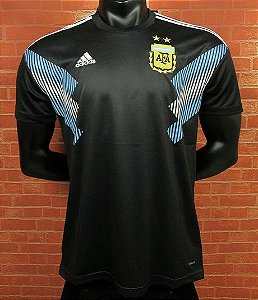 Camisa Argentina 2018-19 (Away-Uniforme 2) - Climalite "torcedor" - COPA DO MUNDO