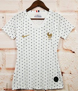 Camisa França Copa do Mundo Feminina 2019 (Away-Uniforme 2)