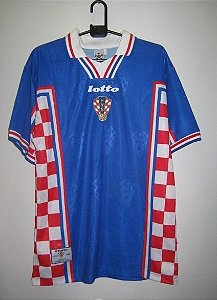 Camisa Croácia Copa do Mundo 1998 (Away-Uniforme 2)