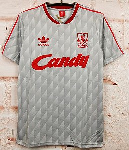Camisa Liverpool 1989-1991 (Away-Uniforme 2)