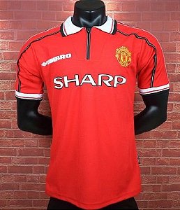 Camisa Manchester United 1998-99 (Home-Uniforme 1)
