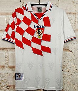 Camisa Croácia Copa do Mundo 1998 (Home-Uniforme 1) 