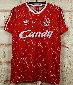 Camisa Liverpool 1989-1991 (Home-Uniforme 1)