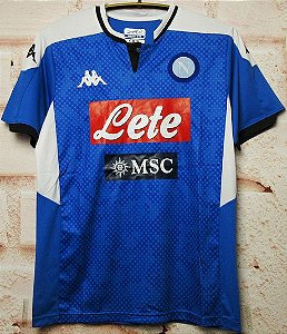 Camisa Napoli 2019-20 (Home-Uniforme 1) - Modelo Torcedor