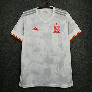 Camisa Espanha 2020-21 (Away-Uniforme 2) - Modelo Torcedor
