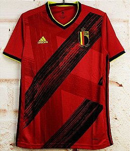 Camisa Bélgica 2020-21 (Home-Uniforme 1) - Modelo Torcedor