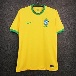 Camisa Brasil 2020-21 (Home-Uniforme 1) - Modelo Torcedor