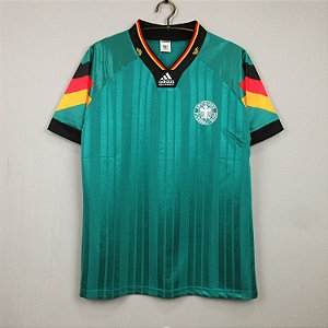 Camisa Alemanha 1992 Eurocopa (Away-Uniforme 2)