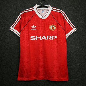 Camisa Manchester United 1990-1992 (Home-Uniforme 1)