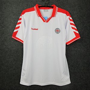 Camisa Dinamarca 1998 (Away-Uniforme 2)  - Copa do Mundo