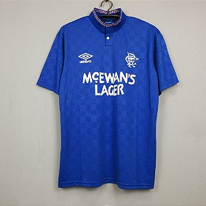 Camisa Rangers 1987-1990 (Home-Uniforme 1) 