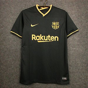 Camisa Barcelona 2020-21 (Away-Uniforme 2) - Modelo Torcedor