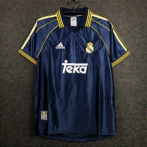 Camisa Real Madrid 1998-1999 (Third-Uniforme 3)