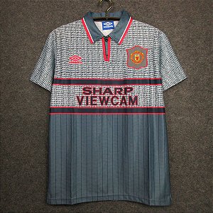 Camisa Manchester United 1995-1996 (Away-Uniforme 2)