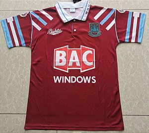 Camisa West Ham  1991-1992 (Home-Uniforme 1)