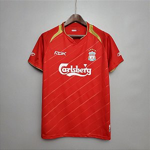 Camisa Liverpool 2005-2006 (Home-Uniforme 1) 