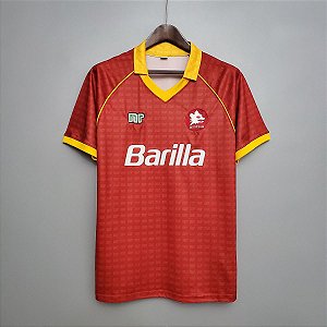 Camisa Roma 1990-1991 (Home-Uniforme 1)