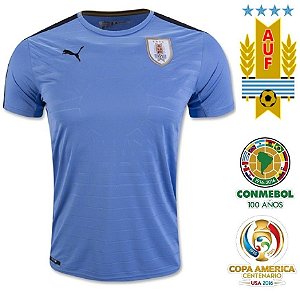 Camisa Uruguai 2016 (Home-Uniforme 1)