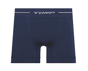 Cueca Boxer Torp Microfibra Sem Costura Marinho - Ref 8001